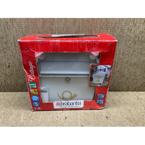 81 - Retail packaged letter box.