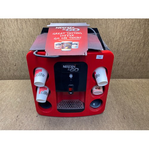 102 - Nescafe & go coffee machine.