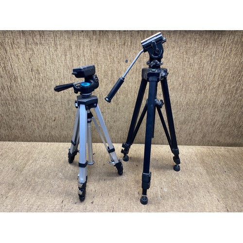 132D - 2 camera tripods.