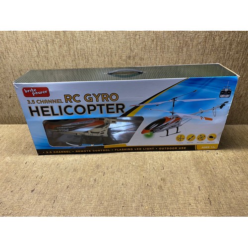 490 - Brut power 3.5 channel RC gyro helicopter.