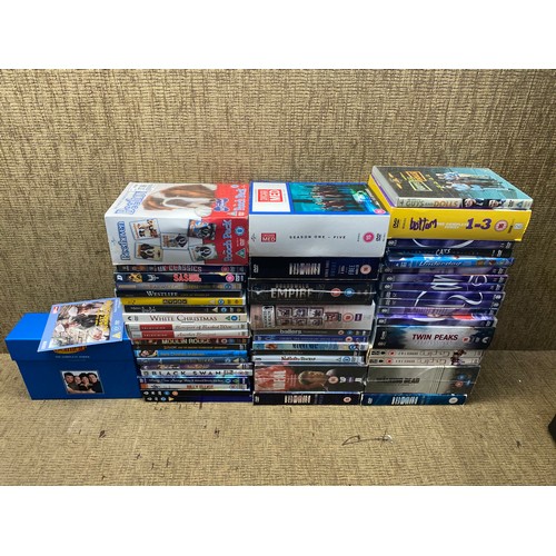 203 - Selection of DVDs  including box setd.