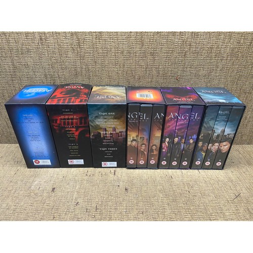 205 - Angel VHS box sets.