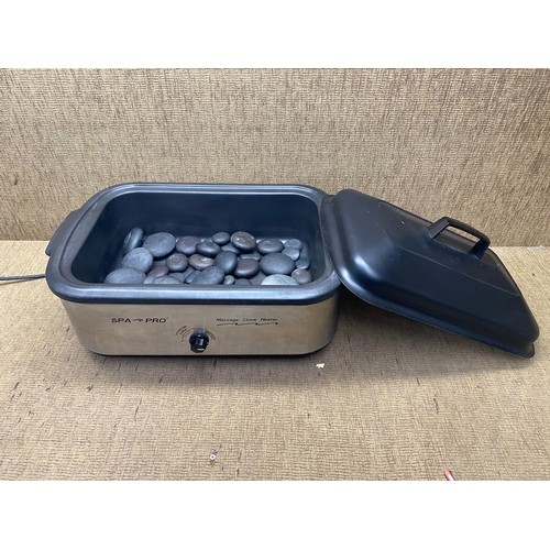 264 - Spa pro massage stone heater.