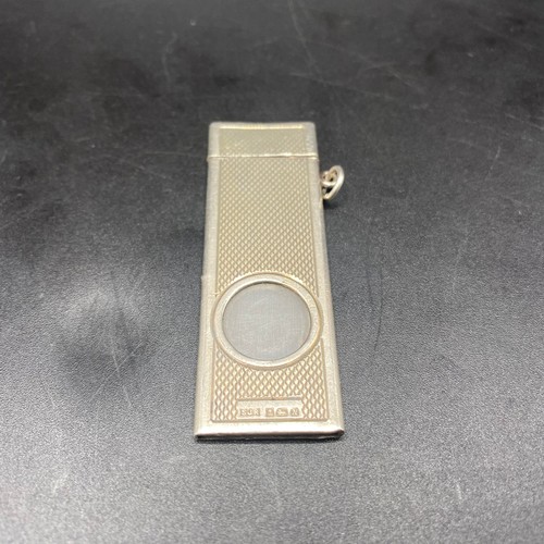 933 - S J Rose Tottenham court road sterling silver cigar cutter.