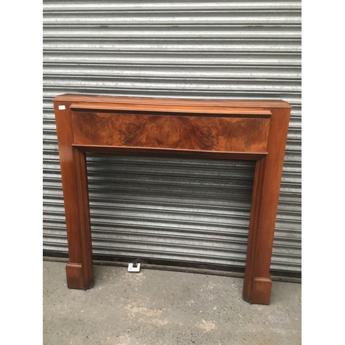 320 - Large Wooden fire surround 137cm x 136cm