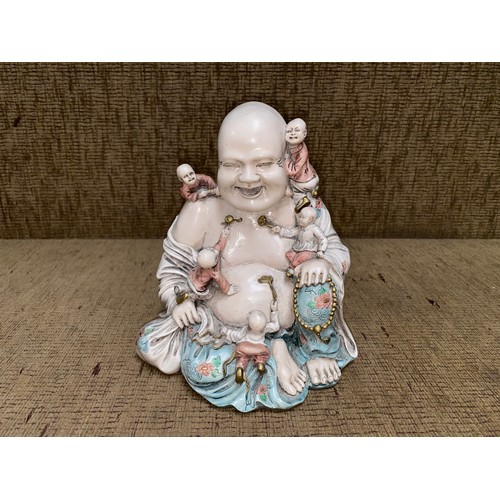 749 - Laughing buddha fertility figure 20cm.