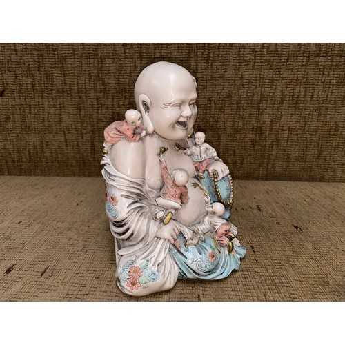 749 - Laughing buddha fertility figure 20cm.