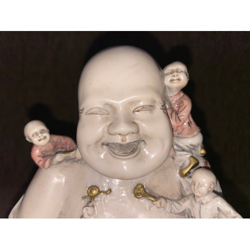 749 - Laughing buddha fertility figure 20cm.