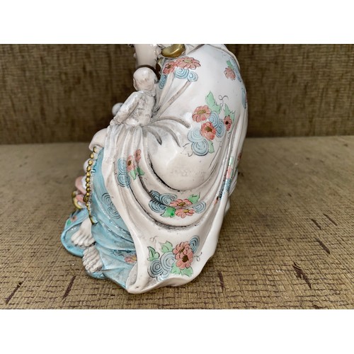 749 - Laughing buddha fertility figure 20cm.