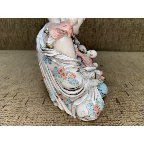 749 - Laughing buddha fertility figure 20cm.