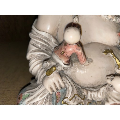 749 - Laughing buddha fertility figure 20cm.