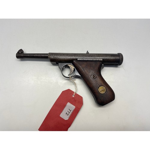 772 - Haenol Airpistol 16942 .177 tested 0 (needs new seals) (local collection only must have photographic... 