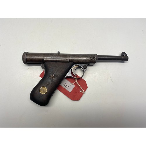 772 - Haenol Airpistol 16942 .177 tested 0 (needs new seals) (local collection only must have photographic... 