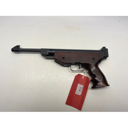 774 - SMK pistol 5024 .177, tested 0 jules (local collection only must have photographic ID or shipment to... 