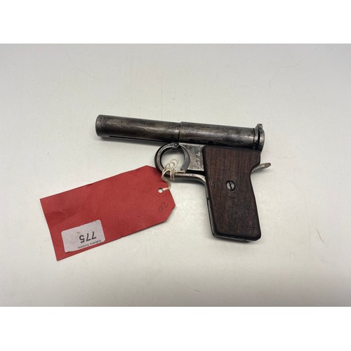 775 - Pron airpistol 13749 .177, tested 0 jules (local collection only must have photographic ID or shipme... 