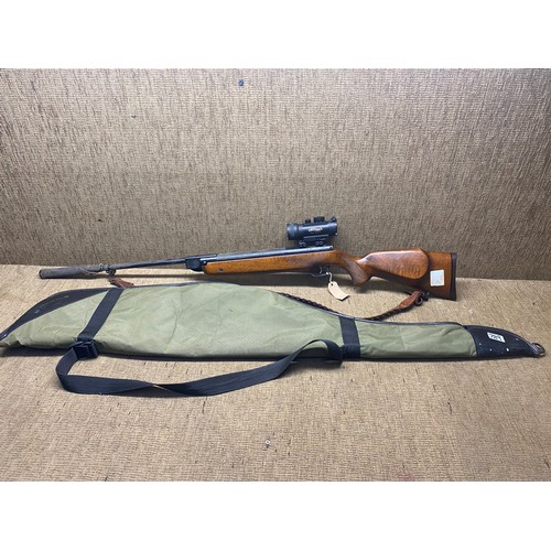 789 - Weihrauch air-rifle, tested 8.53 (local collection only must have photographic ID or shipment to you... 