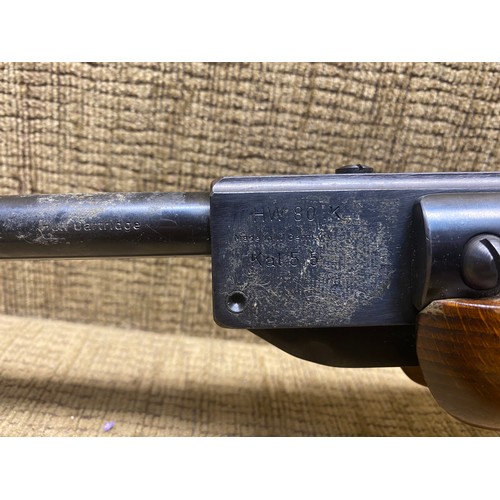 789 - Weihrauch air-rifle, tested 8.53 (local collection only must have photographic ID or shipment to you... 