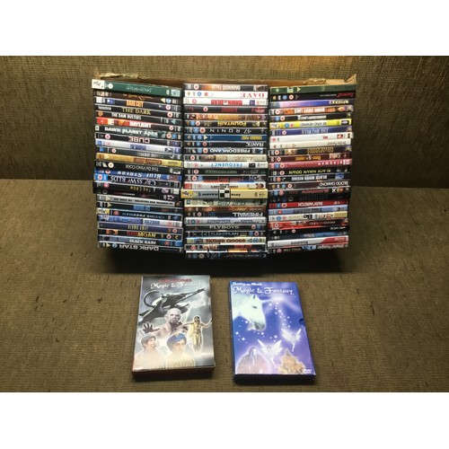 131B - Large selection of DVDs including: Black Hawk Down, Dawn Of The Dead and The Dam Busters.