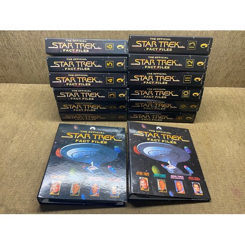 1110 - Star Trek: Fact Files complete collection.