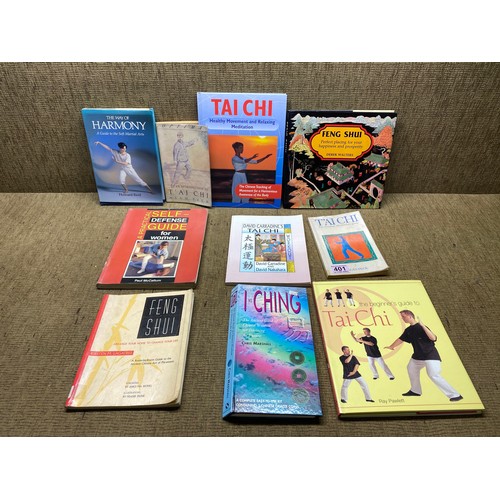 401 - Selection of Tai-Chi books.