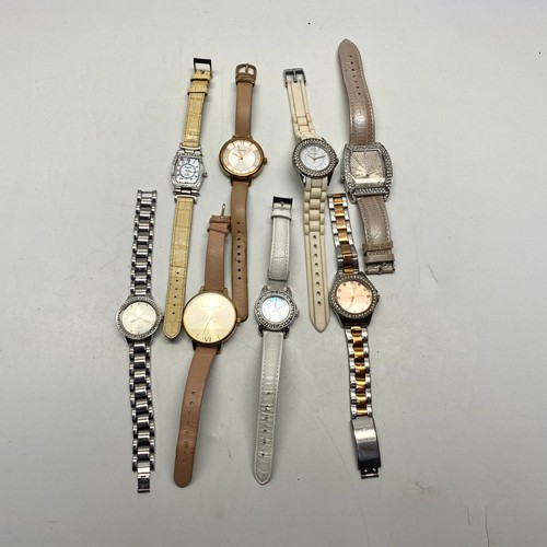 408 - 8 ladies watches.