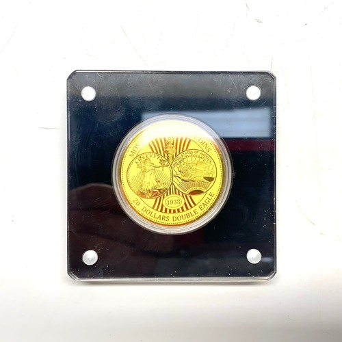 722 - Niger 100 francs Most Famous Gold Coins series 20 Mark Wilhelm I gold coin, .999 Silver proof.