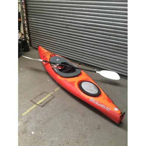 79 - Dagger Blackwater 10.5  kayak with splash deck Palm combiday tour and paddles.