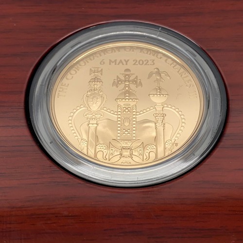 737 - The Royal Mint The Coronation of His Majesty King Charles III 2023 UK 1oz Gold Proof Coin
Limited Ed... 