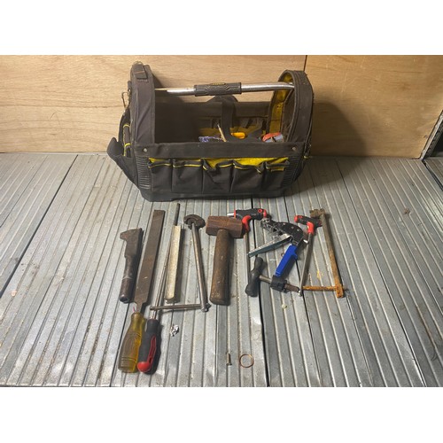 258 - Stanley Fatmax tool carry bag.