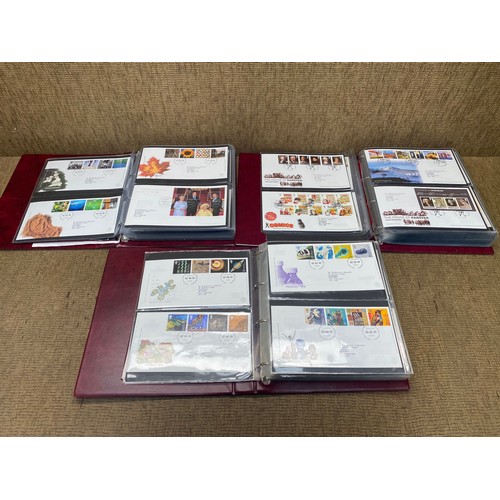 454 - Three folders of Royal Mail First Day covers 1980s.