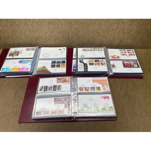 454 - Three folders of Royal Mail First Day covers 1980s.