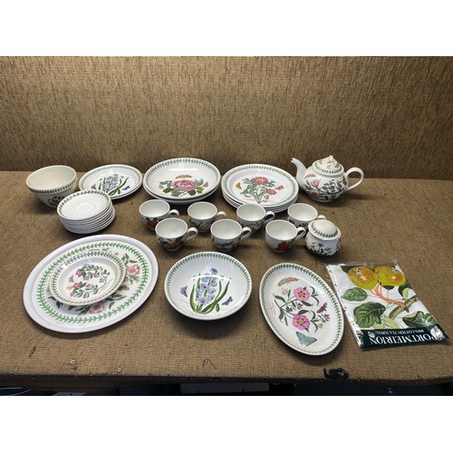 1020 - Collection of Port Meirion ceramics including: Pomona and The Bonanic Garden.