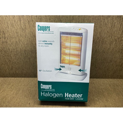 54 - Coopers halogen heater