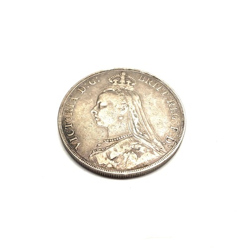 723 - 1890 Queen Victoria Jubilee Head Silver Crown