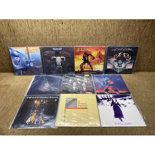 932 - 10 LPs including: Saxon, Eagles and W.A.S.P.