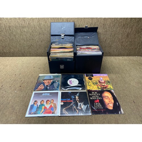 936 - 2 boxes of singles 7 inch including rock and pop.