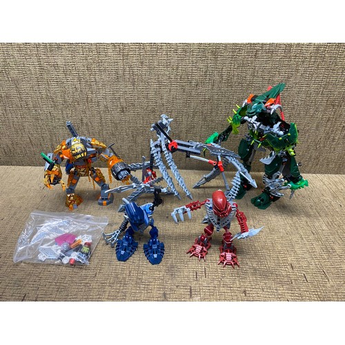 434 - 2 Retired Lego Sets: Bionicle Karzahni 8940 and Marvel Spiderman Far from Home Molten Man Battle 761... 