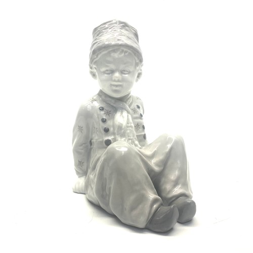 602B - Heubach Litchte germany, Dutch boy figure. Circa 1882 - 1915 blue mark and stamp mark.