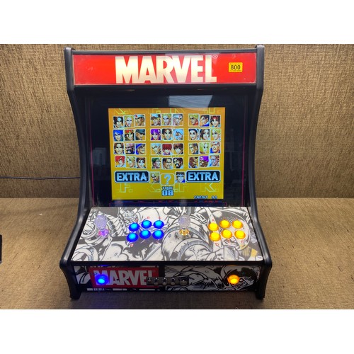 800 - Marvel Pandora's box 9D multigame, bar top arcade system.