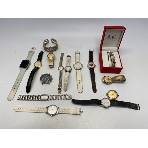 475B - Selection of watches including an apple watch series 3.