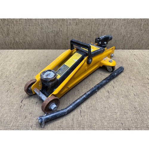 267 - Hydraulic JCB trolley jack 2tonne.