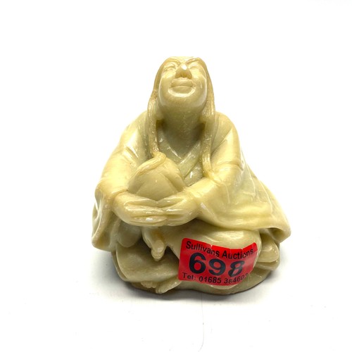 698 - soapstone buddha.