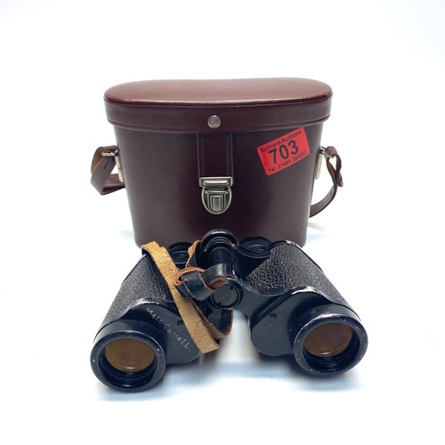 703 - Carl Zeiss 8x30 Jena binoculars