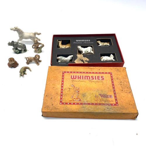 716 - Boxed Wade whimsies plus six others