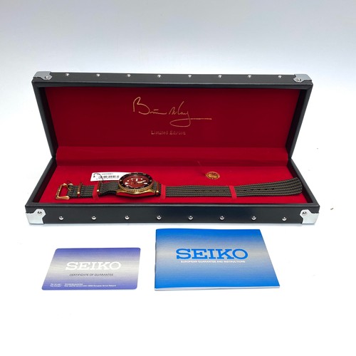 864 - Seiko 5 Red Special II Limited Edition Watch with box and papers.