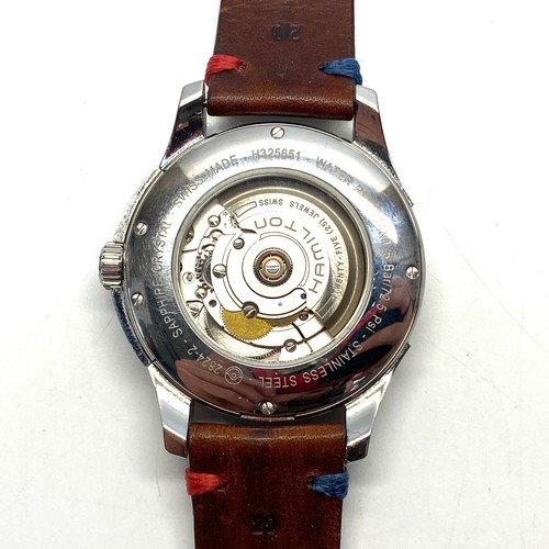 865 - Men's Jazzmaster Open Heart Automatic Watch.