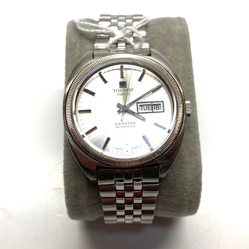 868 - VTG Original TISSOT SEASTAR 2571 Swiss Made Vintage Automatic Mechanical Watch.