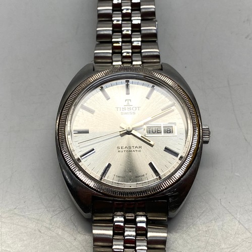 868 - VTG Original TISSOT SEASTAR 2571 Swiss Made Vintage Automatic Mechanical Watch.