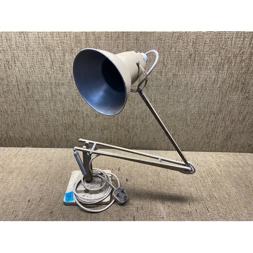 1093 - Vintage two-step early example Herbert Terry Angle poise lamp.