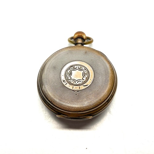 927 - Silver cased English pocket watch by A Yewdall Leeds.